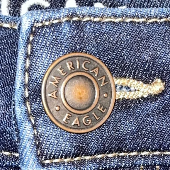 American Eagle Next Level Stretch Hi Rise Shortie Raw Hem Shorts - Picture 9 of 16